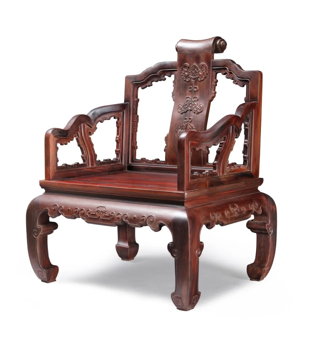 除圈椅和官帽椅外还有没有好看的红木古典扶手椅