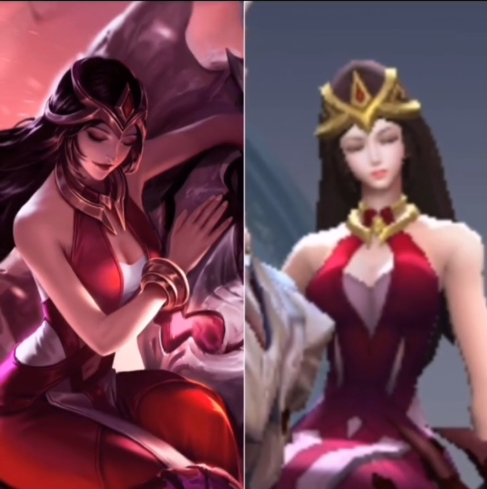 莫邪建模vs海报前两款还能接受看到久胜战神时原画师哭了