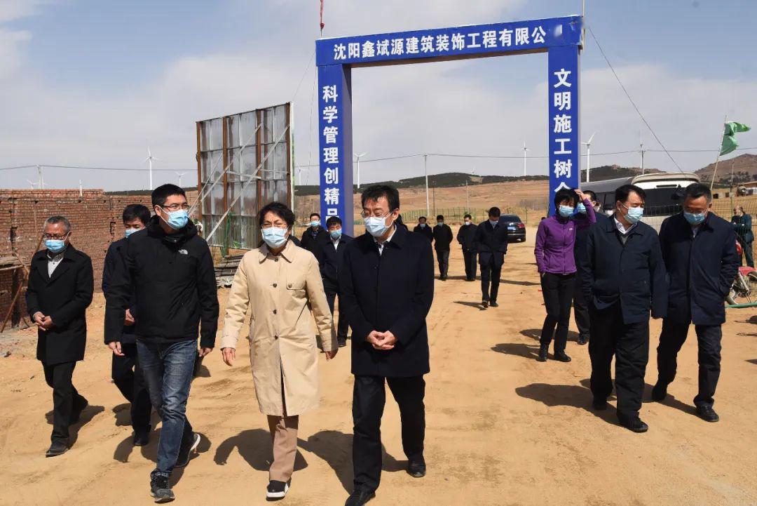项目马永生书记视察阜新伟嘉80万生猪出栏(一期)生态循环金猪工程产业