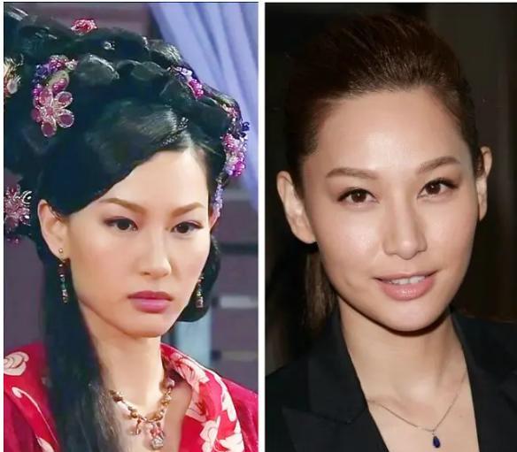 回顧tvb五代花旦,發現女星顏值是肉眼可見的下降,一代不如一代