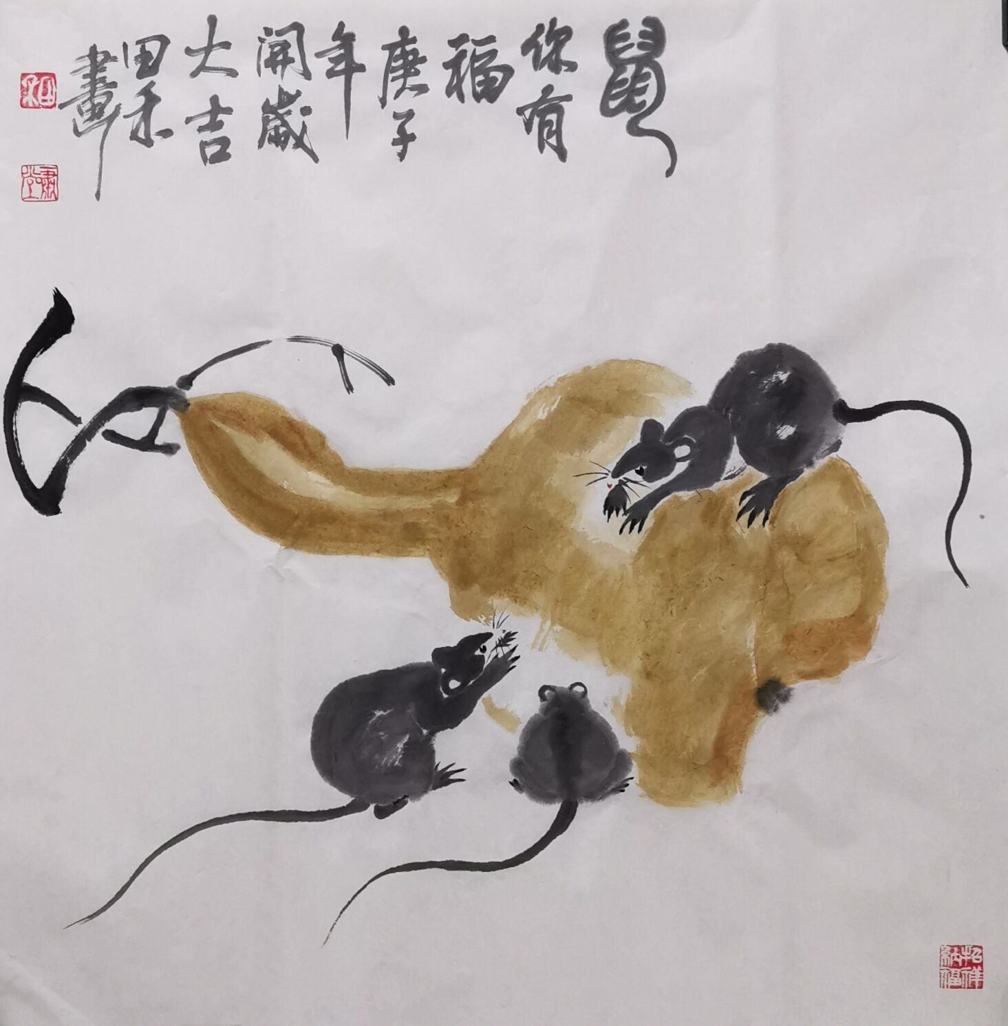 画家田禾艺术作品欣赏