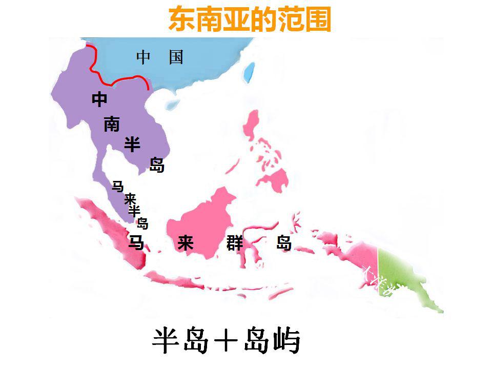 东南亚可放大地图图片
