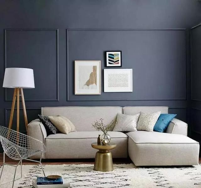 爱林客厅用石膏线整装图片欣赏