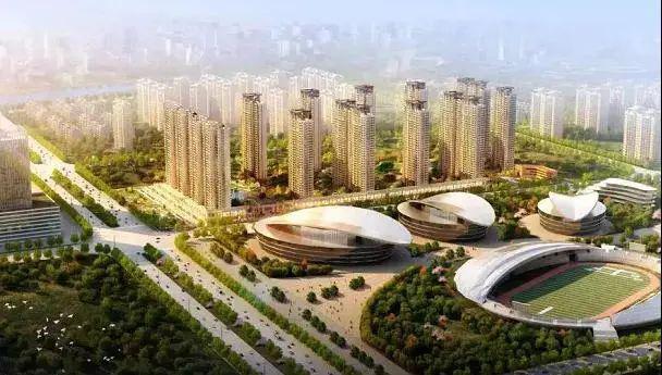 蕲春府】定址城南新区毗邻奥体中心和蕲河生态公园营造自然融合的生态