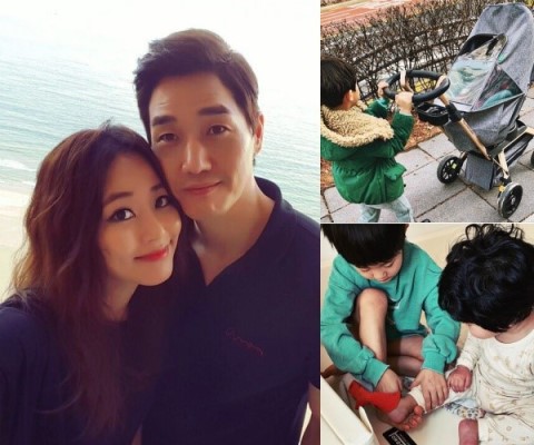 原创刘智泰儿子照片公开超可爱与李英爱崔智友合作妻子金孝珍小8岁