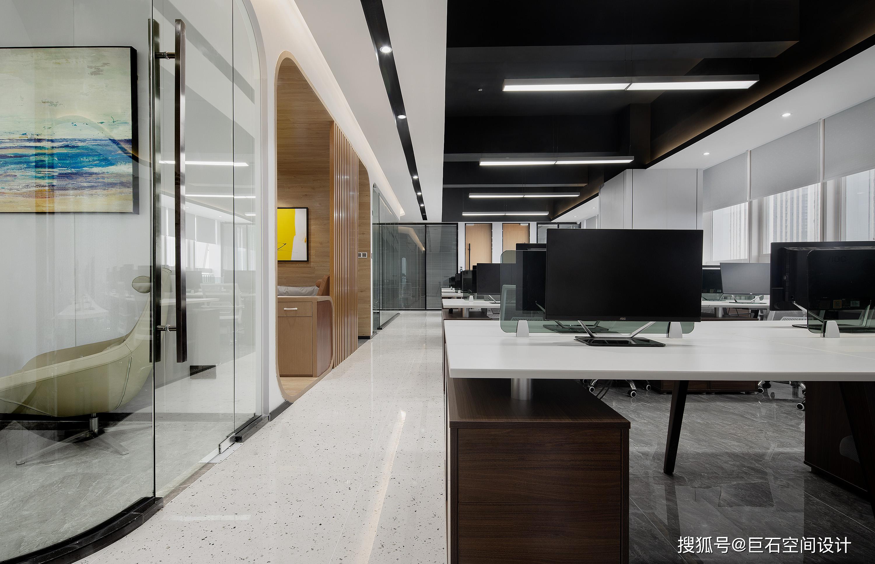 深圳中粮祥云科技公司办公室设计实景拍摄