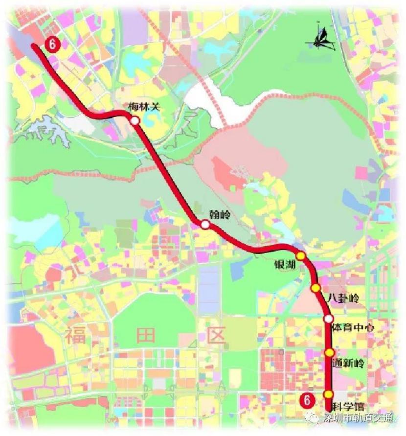 又一条南北动脉地铁10号线8月迎客福田到平湖仅需要45分钟