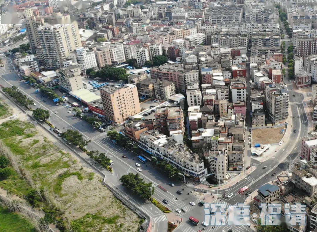 福清老城区一重点区域纳入征迁全景影像一睹全貌