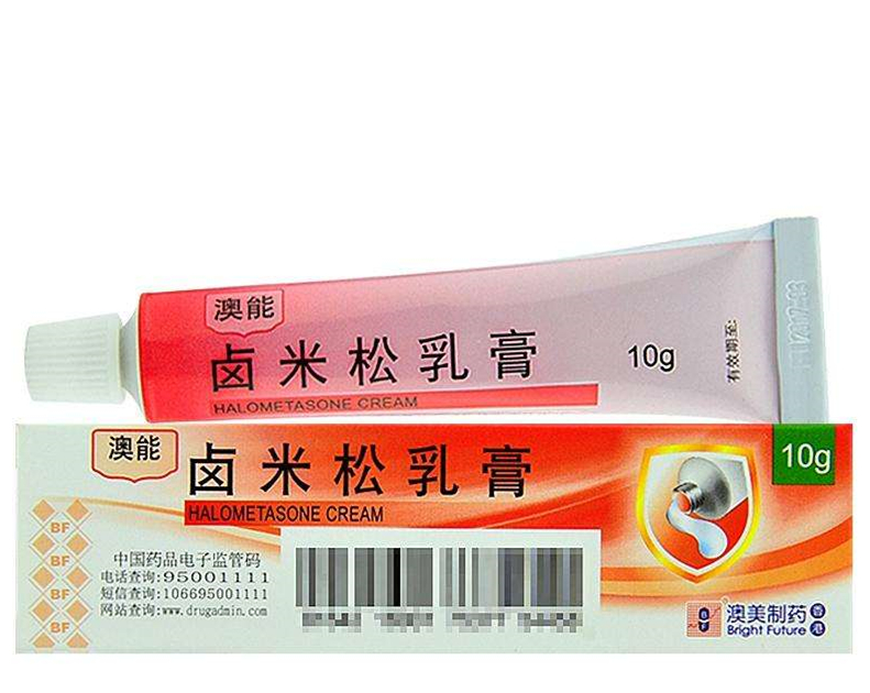 如卤米松乳膏(澳能),地塞米松乳膏,曲安奈德益康唑乳膏(派瑞松)等