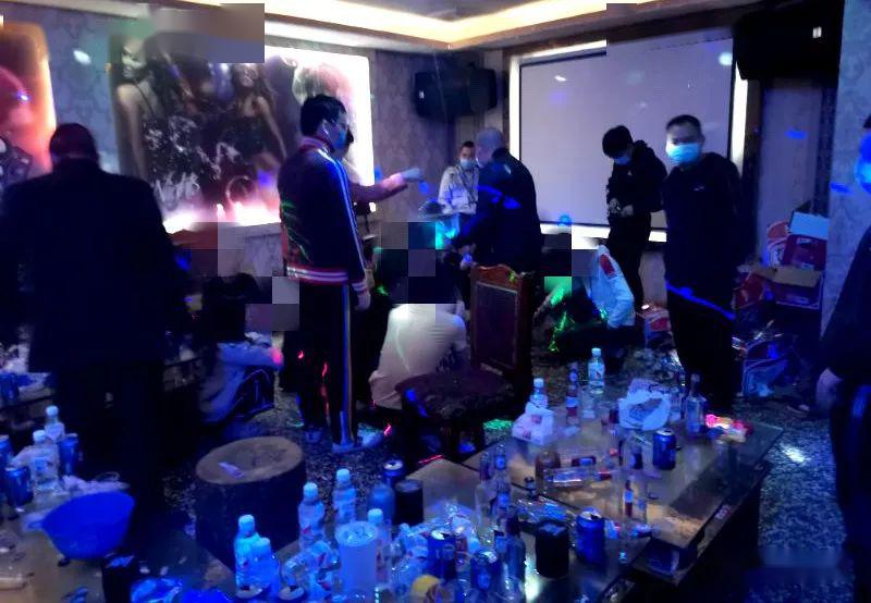 宜州一伙人在地下室私人ktv包厢聚众吸毒警方一查居然还有未成年人