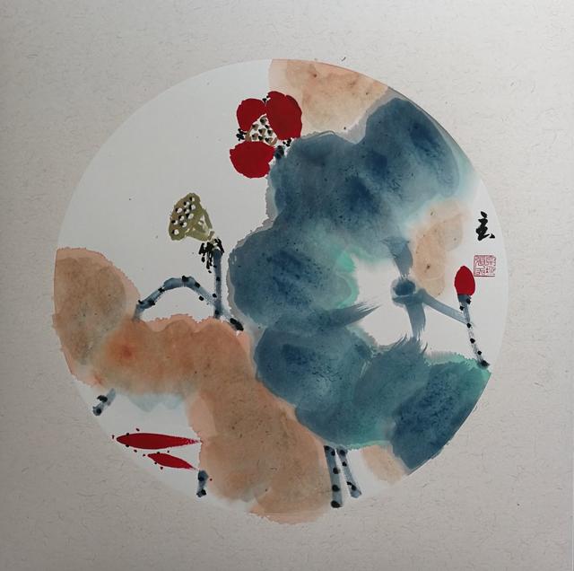 走进张广明先生的水墨画作,赏一场人间春色,盼一季硕果累累