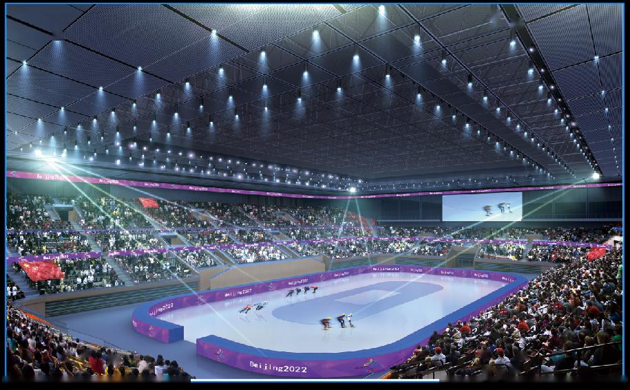 世界地球日绿色施工打造最美的冰带你走进首都体育馆改扩建机电安装