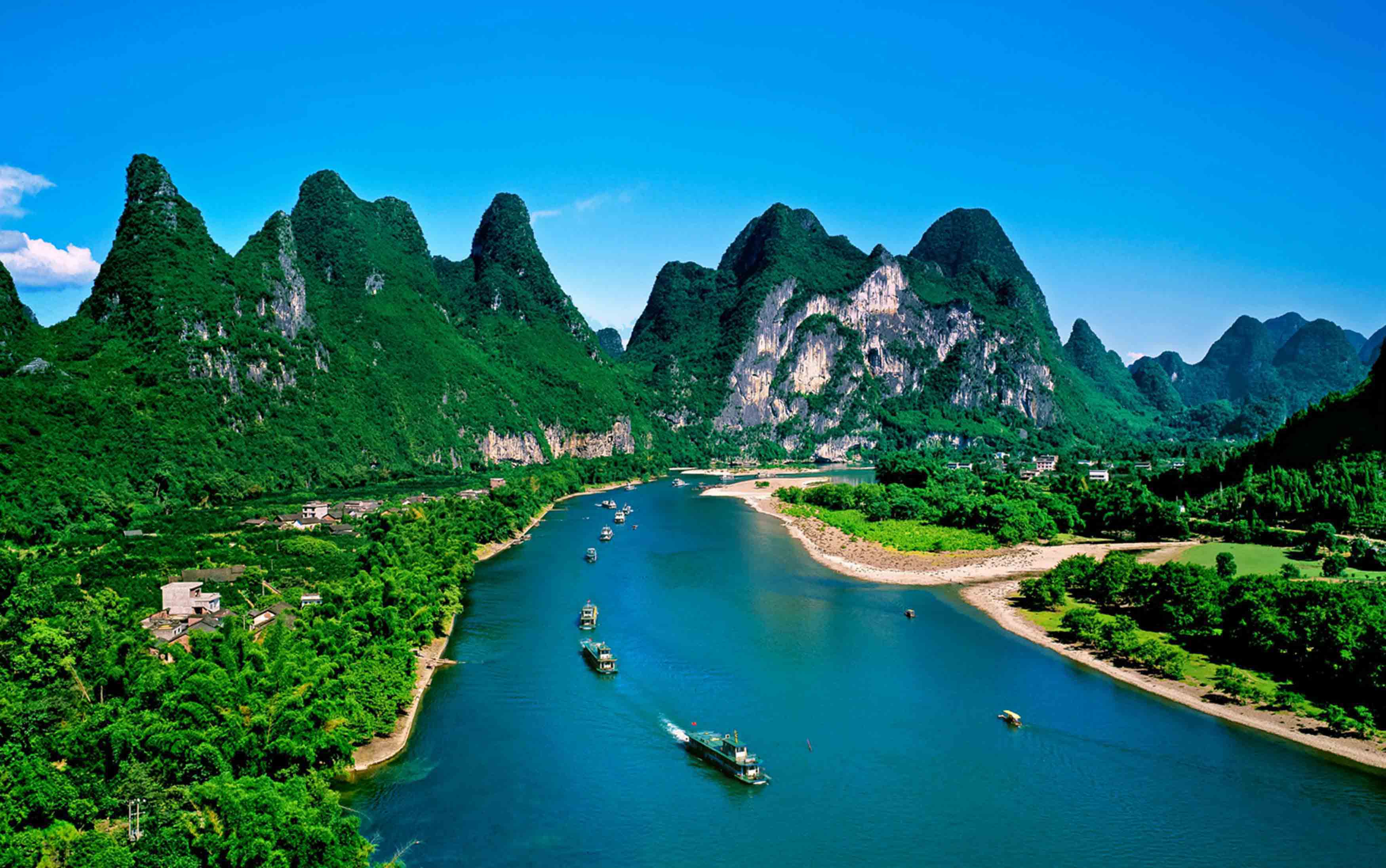 桂林山水高清图微信图片
