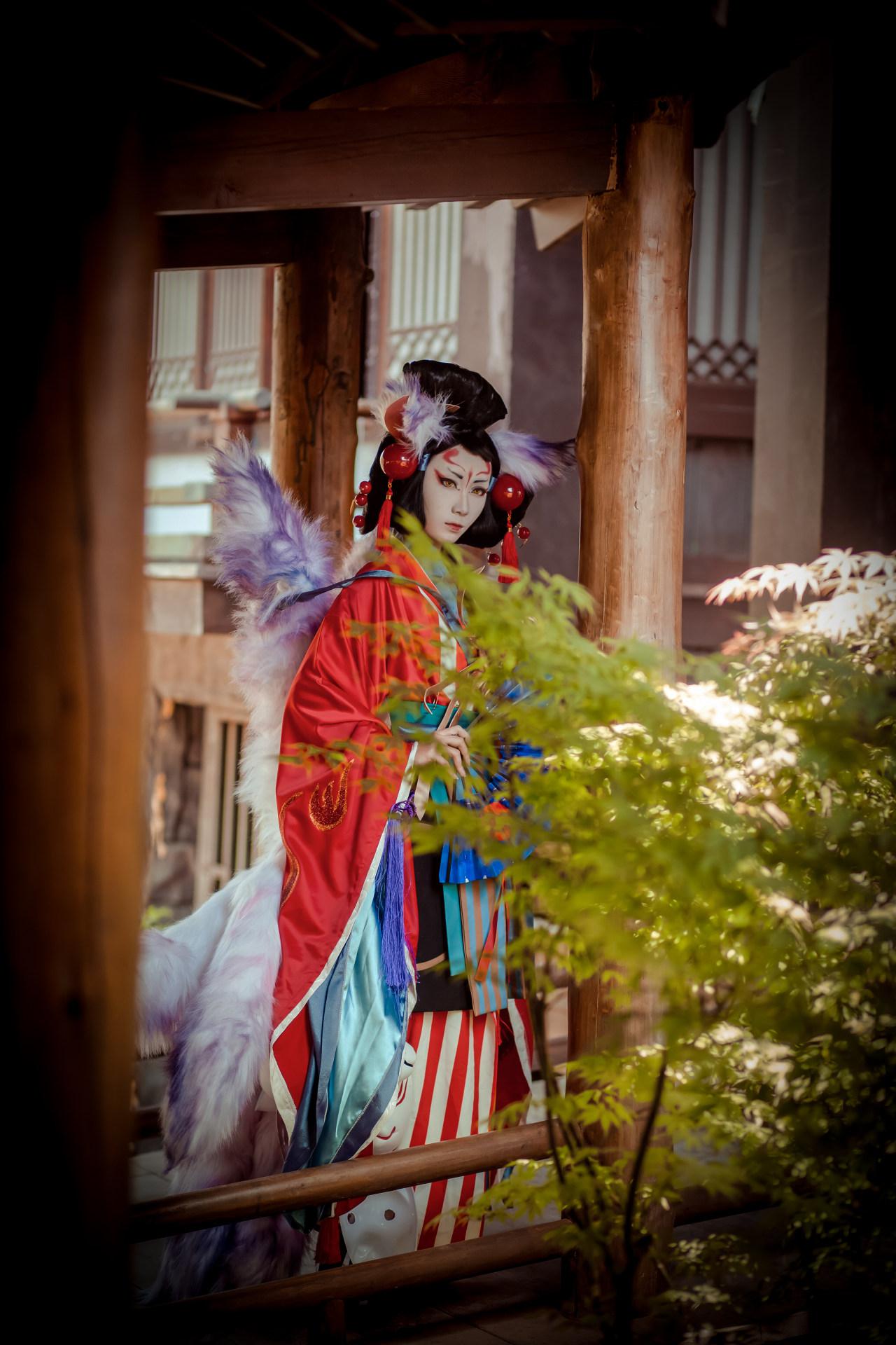阴阳师玉藻前cosplay