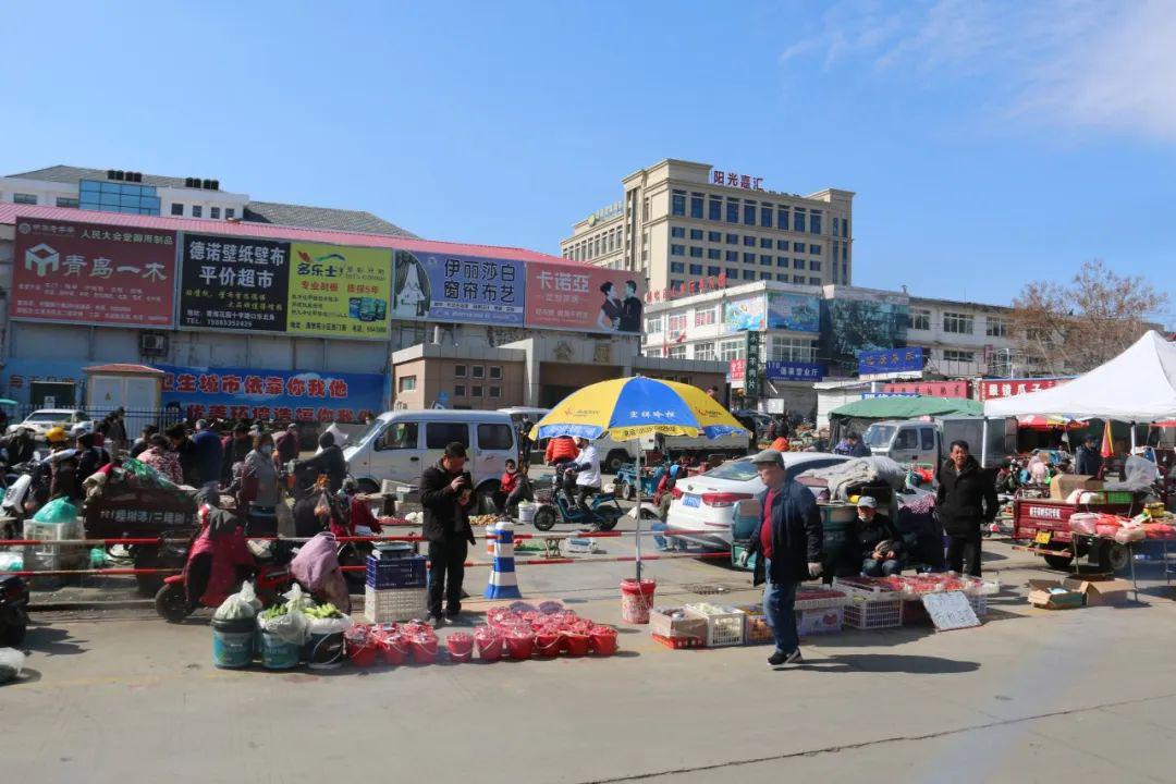 现场直击小市场搬迁全天营业