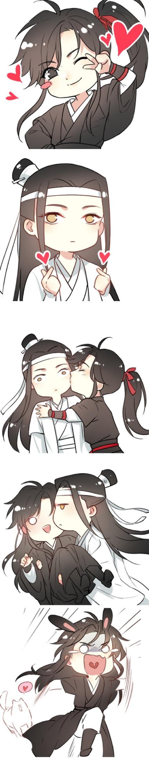 忘羡表情包及画集分享魔道祖师迷妹们一定不要错过哦爱了爱了