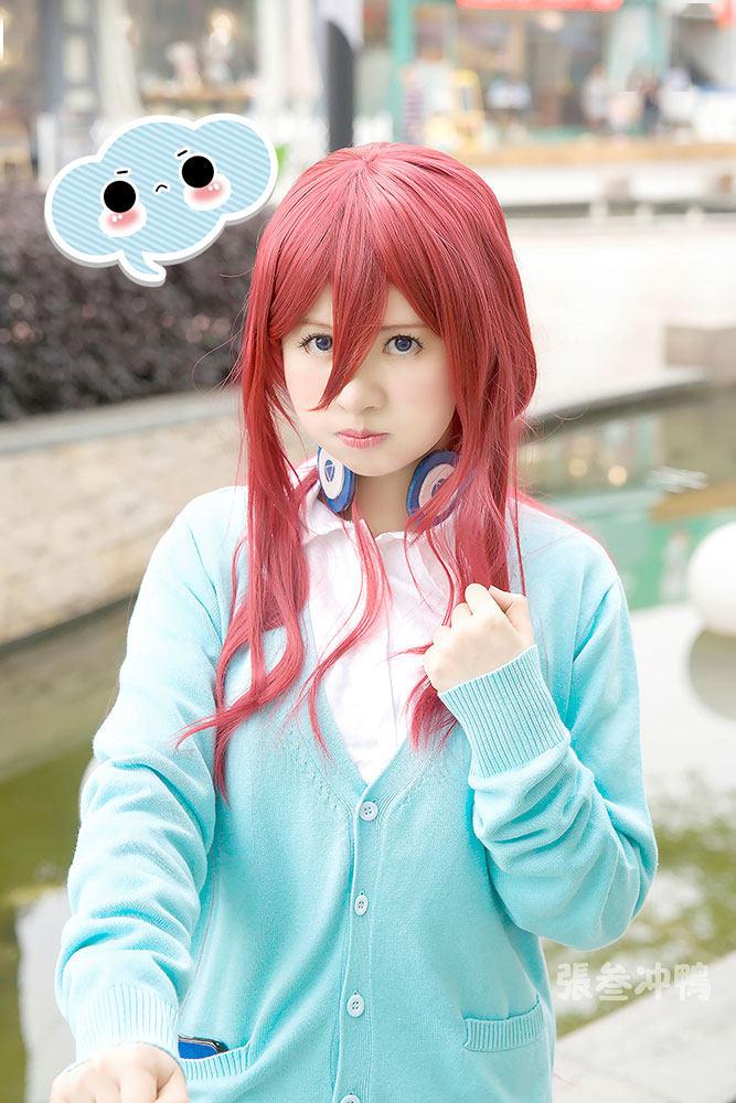 五等分的花嫁中野三玖cosplay