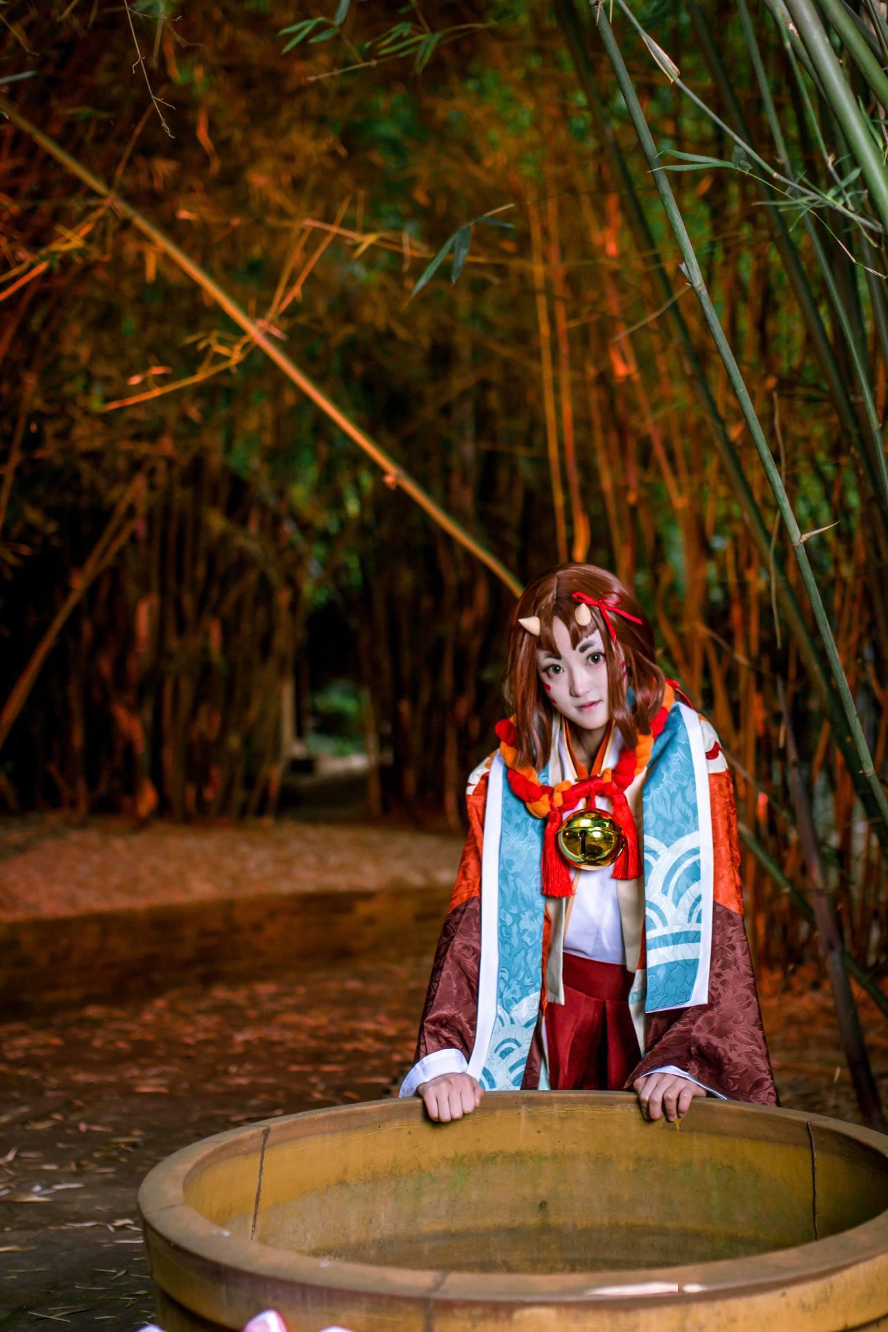 阴阳师座敷童子cosplay