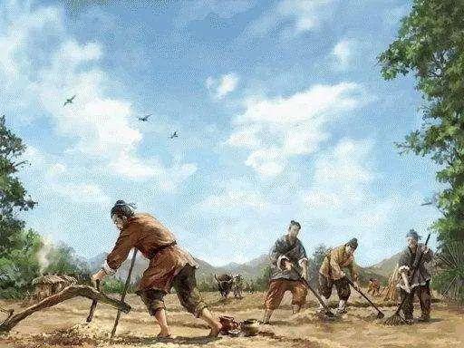 古代农村人图片,古代农夫图片,古代农村老人图片素材_大山谷图库