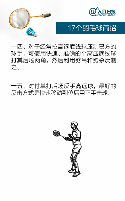 爱打羽毛球的你,怎能错过!别忘了转给小伙伴一起研习!