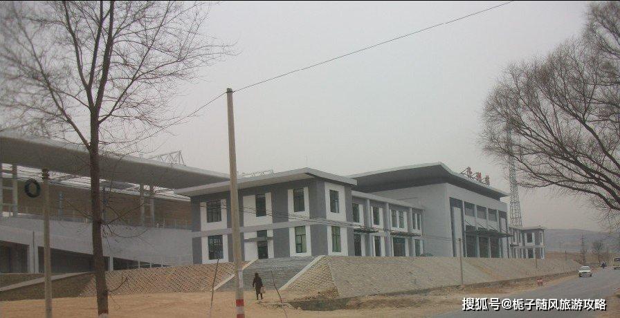 原创太中银铁路在陕西子洲县境内的铁路车站子洲站