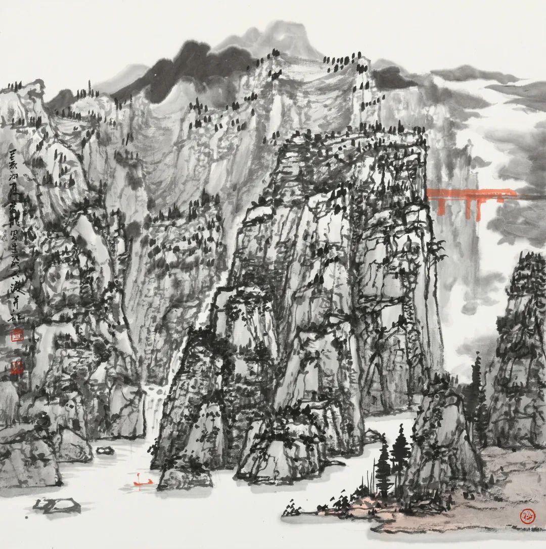 易红林 《山里人家》 点此参拍易红林《山里人家》