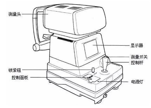 电脑验光仪结构图图片