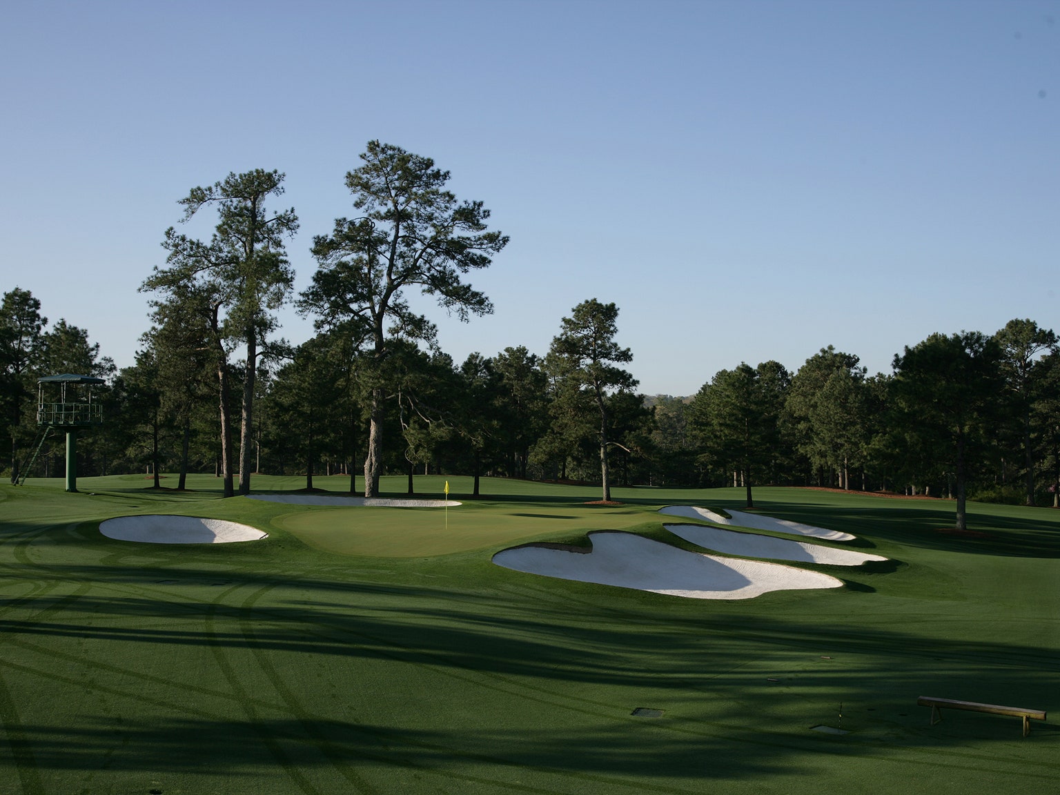 组图:高尔夫球场欣赏 美国奥古斯塔高尔夫俱乐部