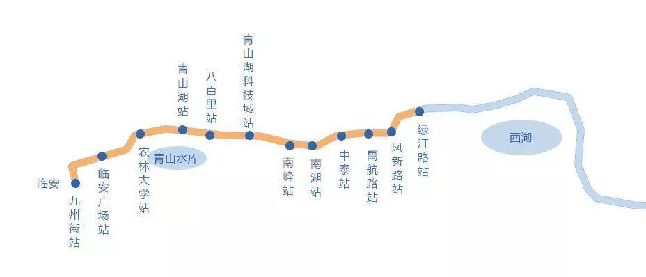 來了明天下午430杭州地鐵5號線後通段16號線開通附運營時間