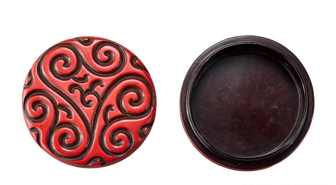 7厘米来源十痴斋珍藏47清 竹镂雕文会图香筒(3-5万)高16.