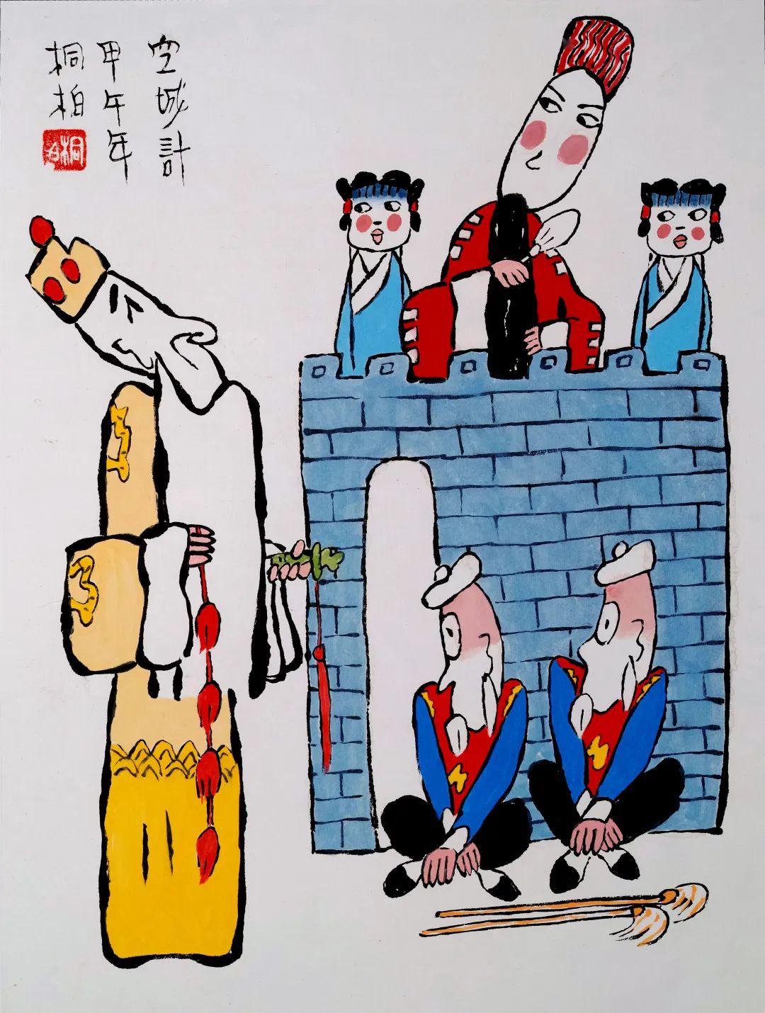 漫迎五一 | 威海市博物馆馆藏水墨漫画精品展_毕克