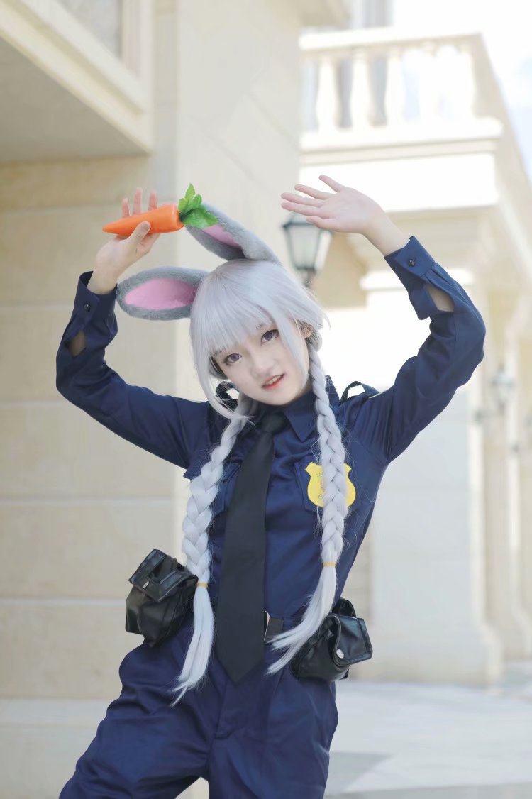 疯狂动物城朱迪cosplay