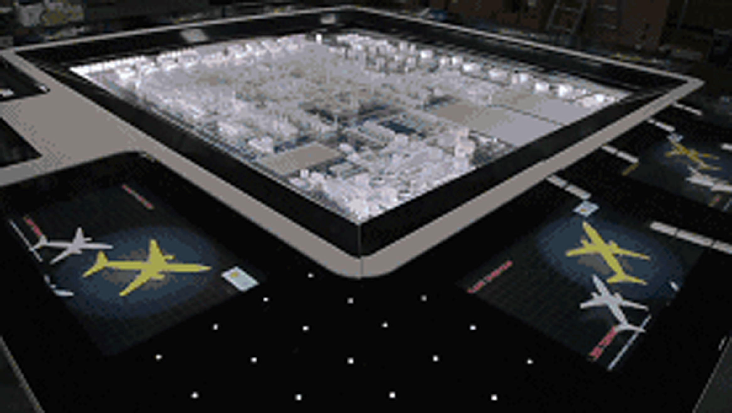 桌面投影互动装置丨原来从上帝视角去看世界是这样的画风