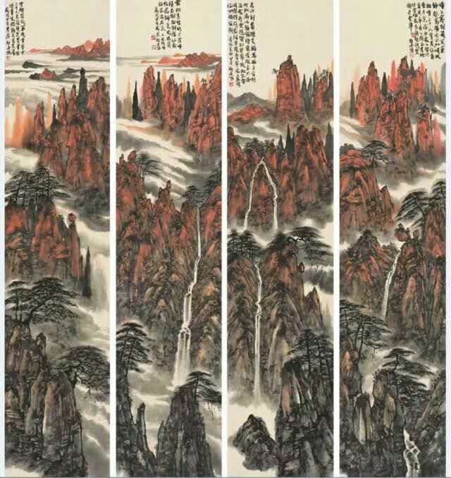 画家吴山艺术作品欣赏