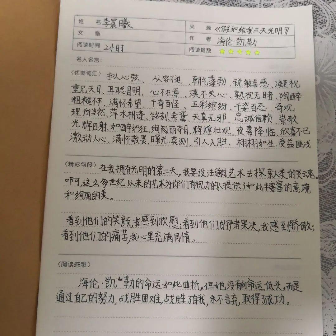 美术卡读书卡拍照记录春日读书活动晓园学子交出优异答卷