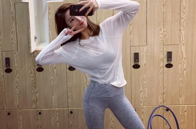甜美女孩健身房大秀好身材,超高颜值傲人曲线,网友:实名羡慕
