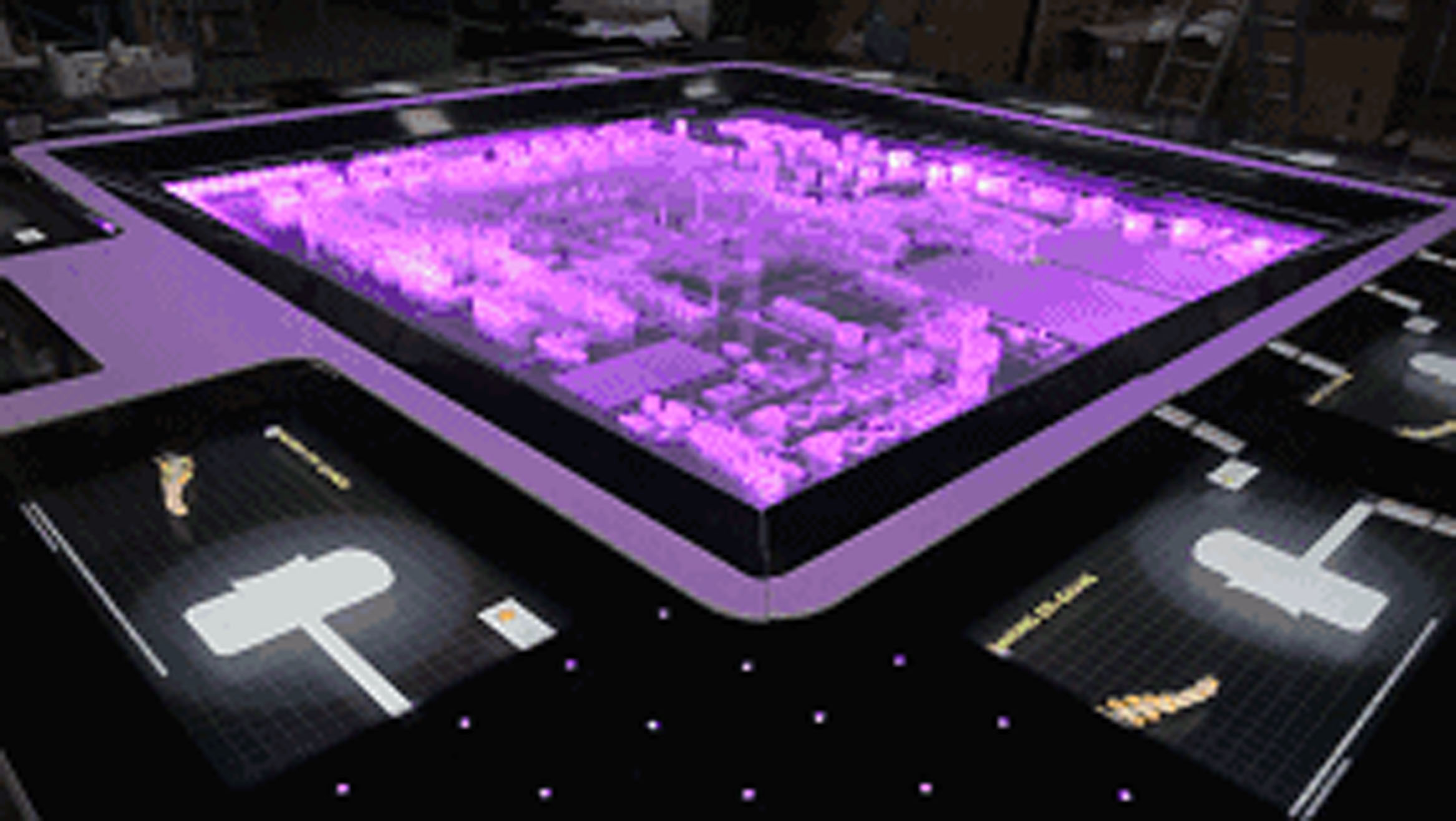 桌面投影互动装置丨原来从上帝视角去看世界是这样的画风