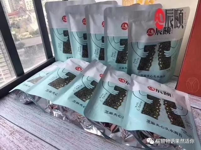 辰颐物语非油炸头水芝麻海苔