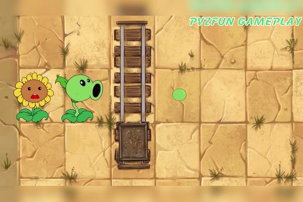 植物大战僵尸豌豆射手升级火焰枪