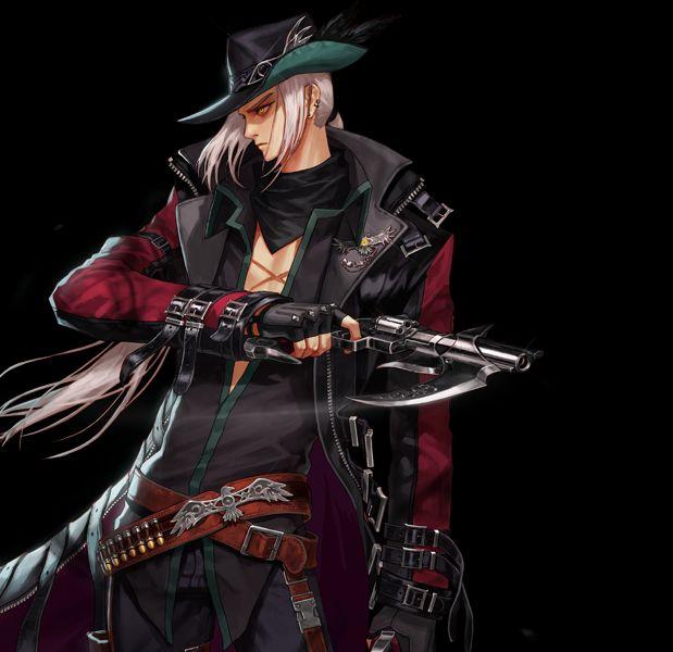 【dnf】韩服体验服男神枪手三绝立绘,帅到爆炸