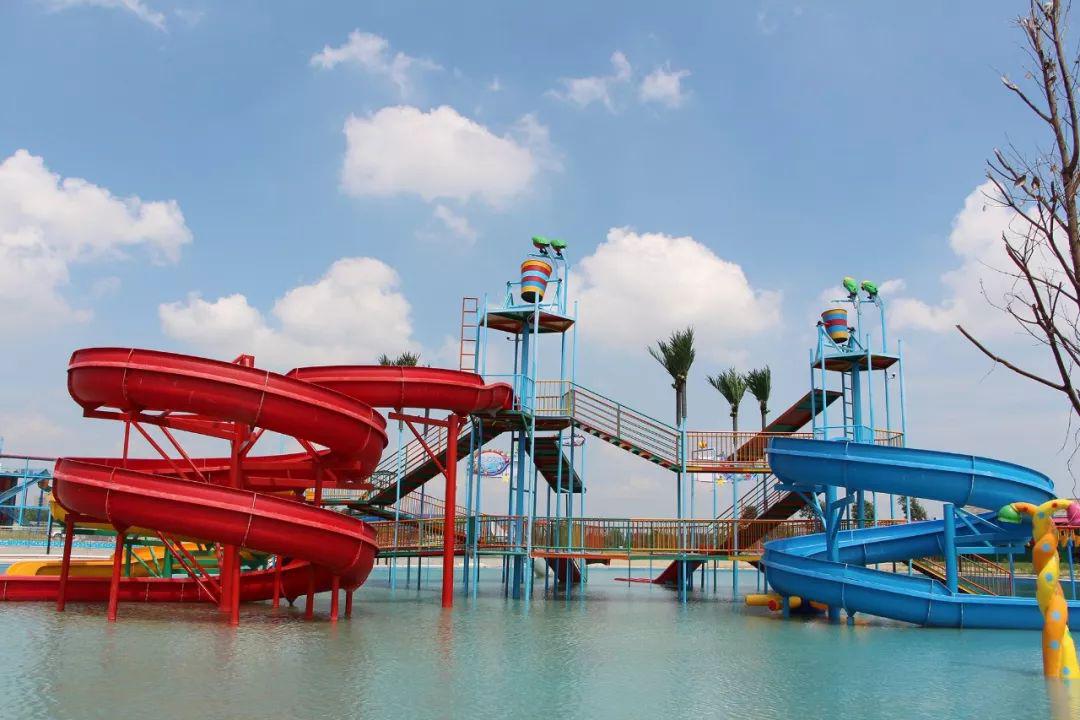 钟祥水世界 恒温游泳馆集中开工!_水上乐园