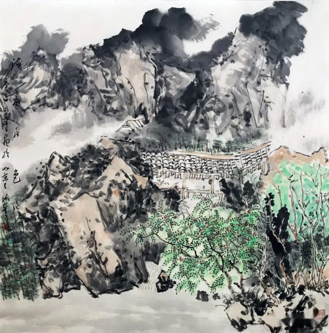 王跃奎的山水画作品图片