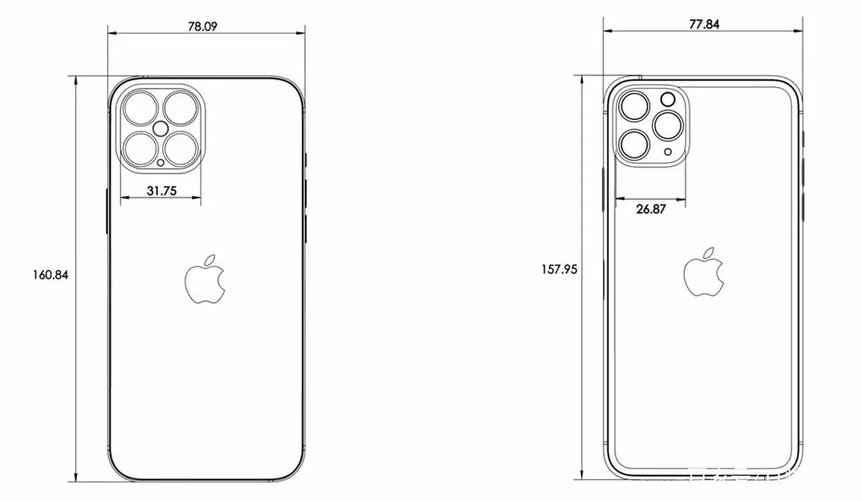 iphone12设计图提前曝光