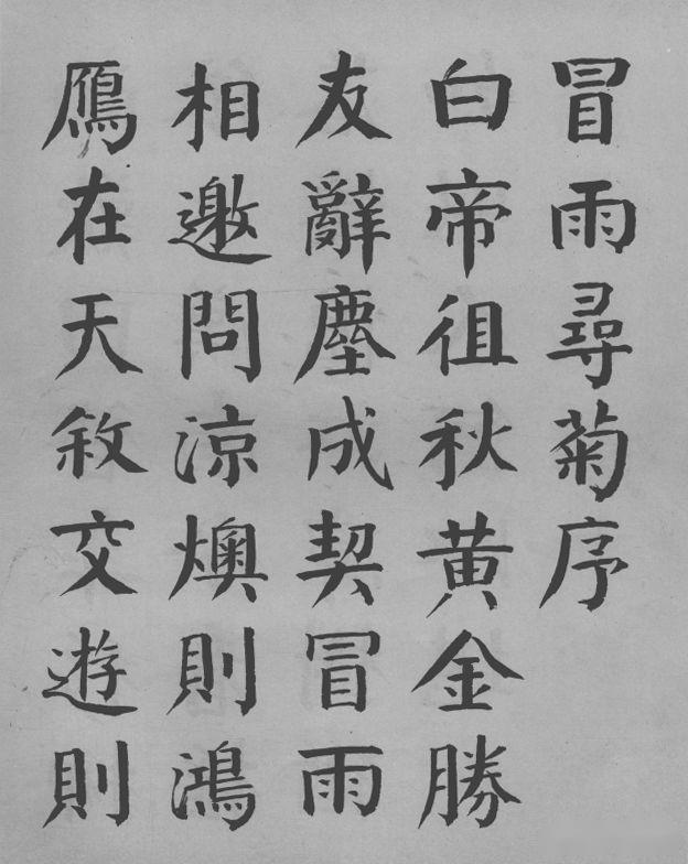 钱南园《枯树赋》楷书墨迹欣赏