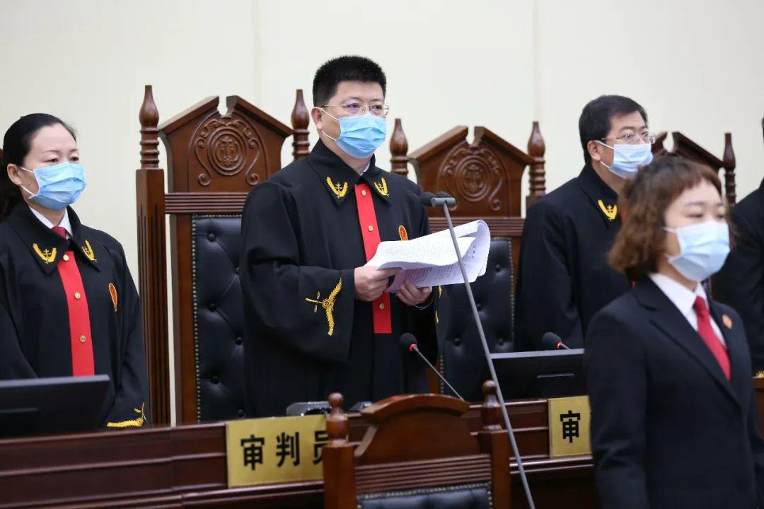 淄川区,博山区,桓台县看守所远程连线,依法对被告人聂勇等24人涉黑