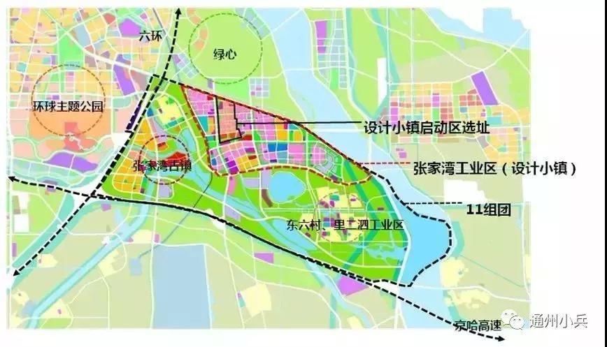 通州宋庄未来5年规划图片