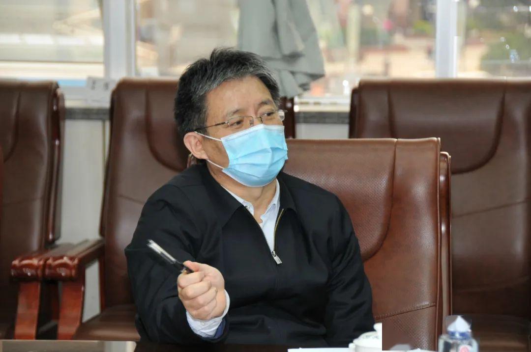 陕西省委副秘书长尹清辽一行到210所调研