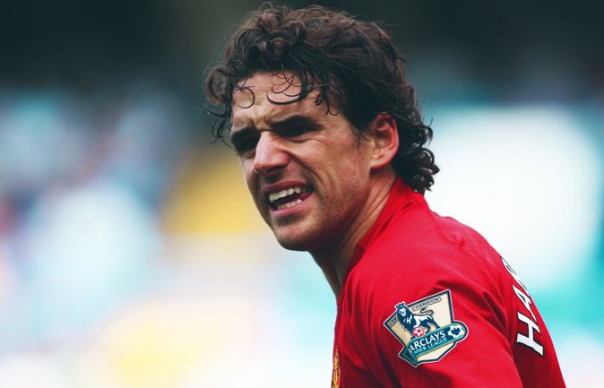 英超80后的回忆,红魔球迷没有忘记你-哈格里夫斯