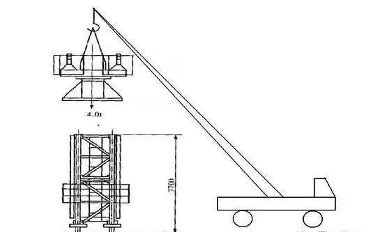 cad塔吊怎么画图片