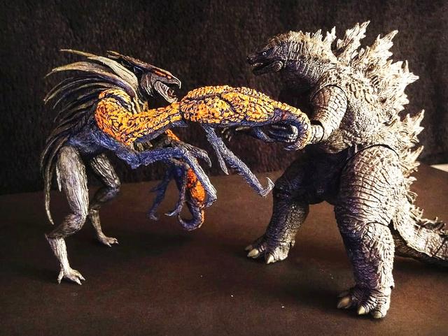 原创哥斯拉系列新怪兽身份确认穆托女王登场臣服的哥斯拉死敌